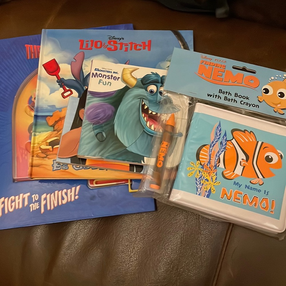 Disney & Pixar books for young readers